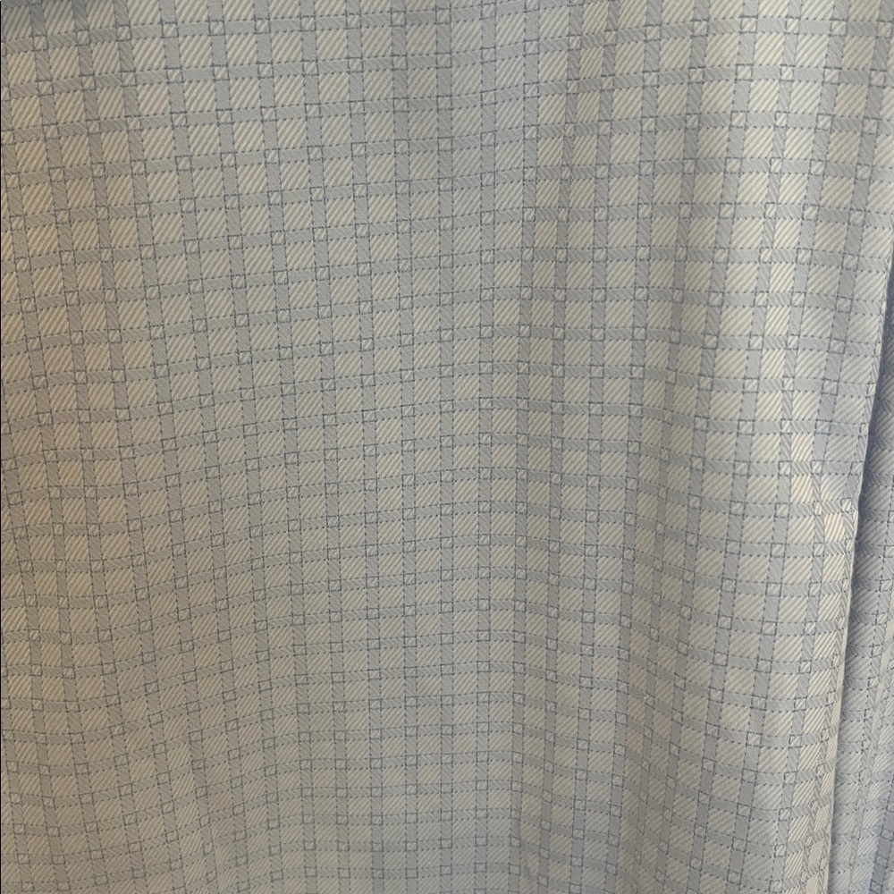 Johnston & Murphy Light Blue Patterned Dress Shirt - image 4